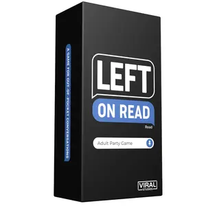 Left On Read Party Card Game For Adults by Do or Drink  - 500 Cards