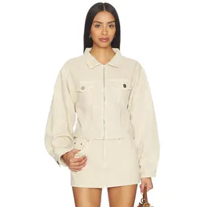 SNDYS Cole Denim Jacket in Oat