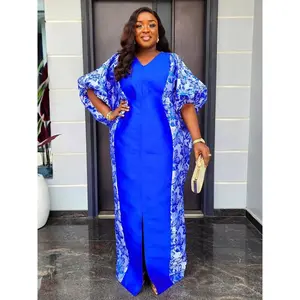 Customize elegant African dresses, embroidered Muslim robes, Dashiki African clothing, Ankara clothing, and coffee-colored evening gowns for women