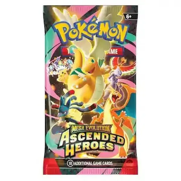 ASCENDED HEROES BOOSTER PACK [LIVE RIP]