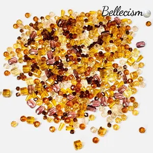 【Cristal Maillard】cuentas facetadas/brillantes/cuadradas/gotas