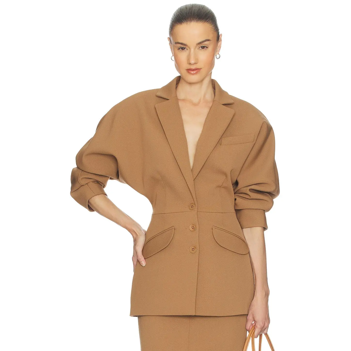 Helsa Vintage Dolman Blazer in Camel Helsa Vintage Dolman Blazer in Camel