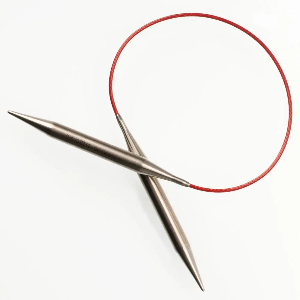 ChiaoGoo Stainless Steel Red Lace Circular Knitting Needles-40 inch