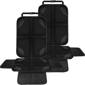 Car Seat Protector for Kids, Non-Slip Function, Anti-Stain and Waterproof, Durable Oxford and PVC Material, 1pack/2pack, Suitable for Most Vehicles