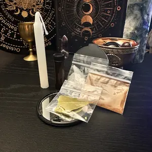 Banishing Spell Ritual Kit | Witchcraft Kit | Spell Kit | Banishing Spell | Witch Kits Witchy Gifts | Evil Eye | Hex removal | banish negativity | Banishing Oil | Mirror Magic | Candle Magic | protection | Baby Witch kit | DIY Spell kit