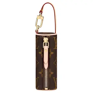 Louis Vuitton Papillon Mini Handbag for Women, Classic Monogram Canvas with Zip Closure, Brown