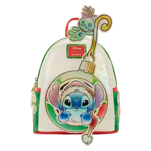 Stitch & Scrump Iridescent Holiday Ornament Mini Backpack