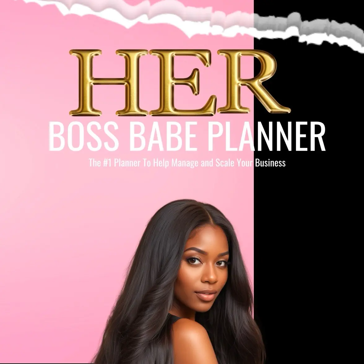 Her Boss Babe Planner - Customizable Planner with Monthly Pages, Ideal for Personal Use, Ideal for Business Planning