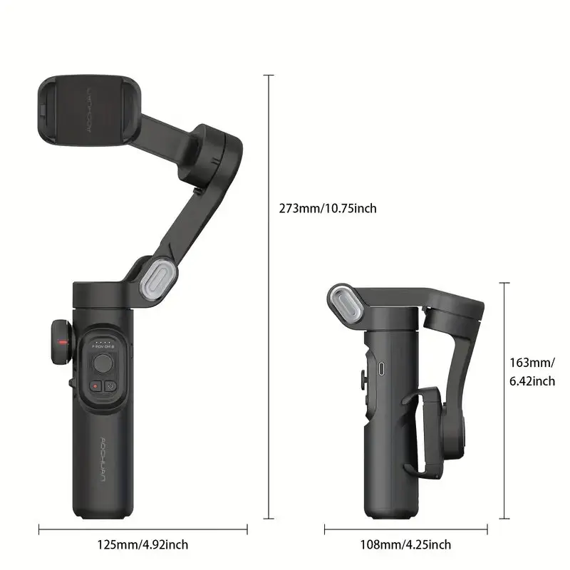 XE 3-Axis Handheld Gimbal Stabilizer Foldable Smartphone Cellphone Video Record Vlog PTZ Stabilizer For IPhone Xiaomi Sa Accessories Selfie