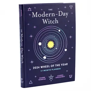 USED-Modern-Day Witch 2024 Wheel of the Year 17-Month Planner by Robbins, Shawn (Paperback)