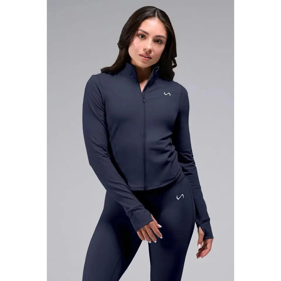 Tempo Cropped Zip Up Jacket