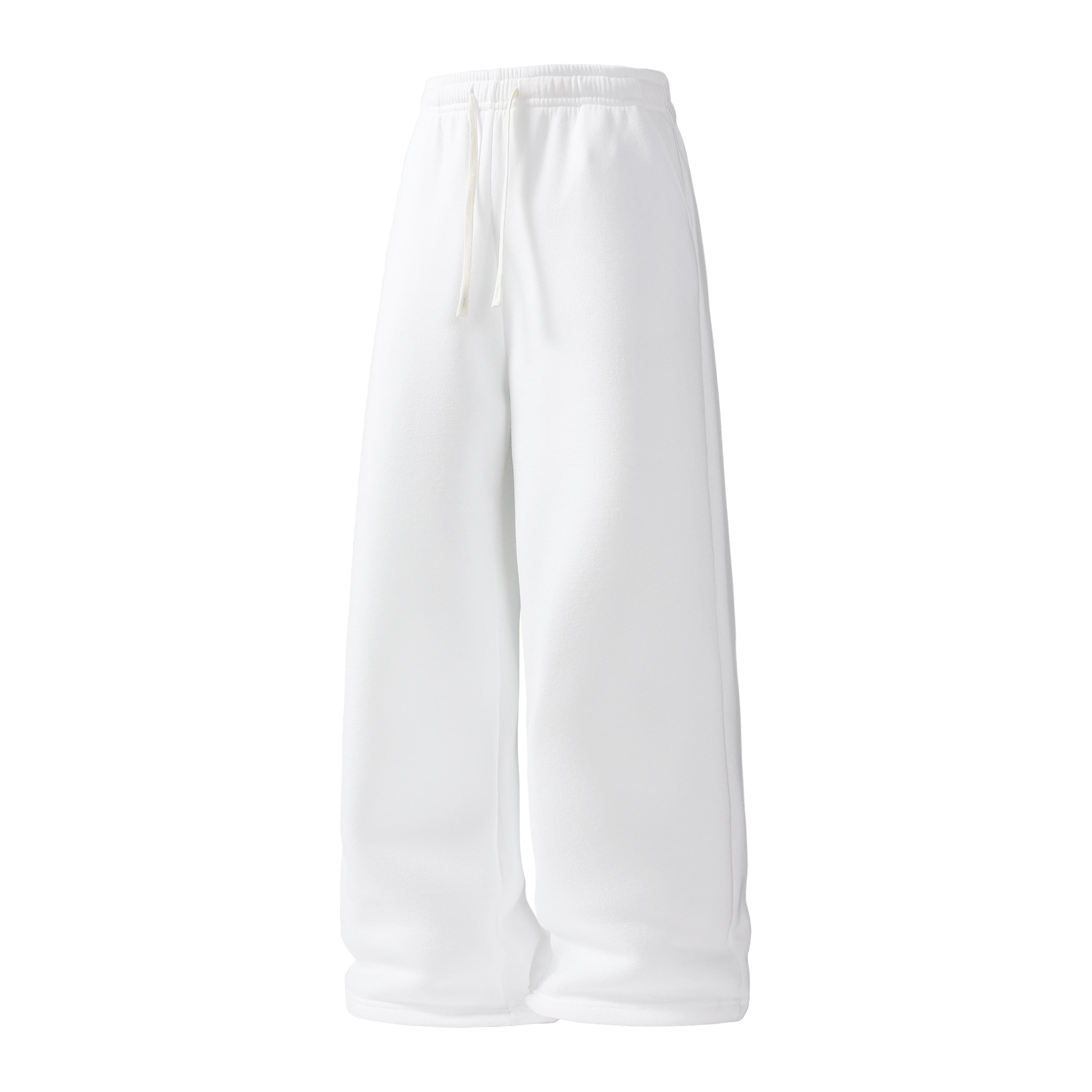 2-Pack Men’s Casual Straight-Leg Sweatpants, Loose Fit Comfortable Loungewear Pants, Elastic Drawstring Waist, Breathable, Streetwear & Athleisure Pants for Everyday Wear