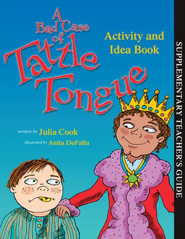 USED Book - A Bad Case of Tattle Tongue Activity and Idea Book by Cook, Julia (Paperback) - english