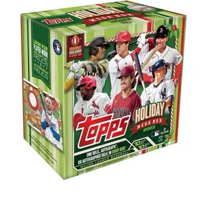 (2) *TWO PACKS* Topps 2023 MLB Holiday Mega Box