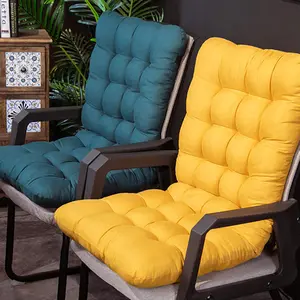 Durability Polyester Outdoor Cushion - Hand Washable, Ergonomic Chair With Lumbar Support, Suitable For Office-Camping Patio And Dining Seat, Fabric Seat Pad