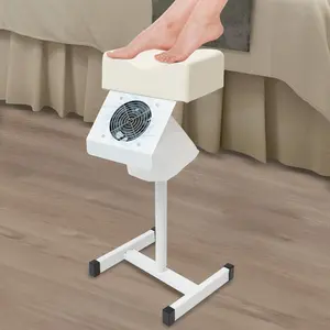 Premium Pedicure Stool Chair - Salon Lift Stool with Adjustable Footrest.