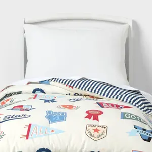 3pc Full/Queen All Star Sports Kids' Comforter Bedding Set - Pillowfort