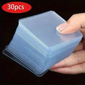 30pcs Powerful Double-sided Stickers Nano Seamless No Punching Transparent Household Car Waterproof Wall Hangings Adhesive Glue Tapes
