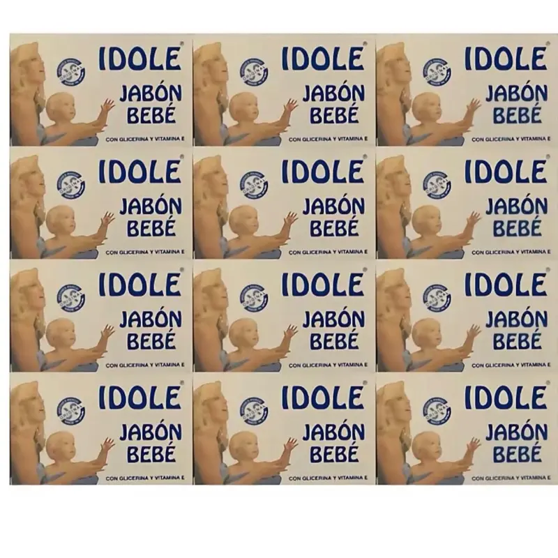 Savon IDOLE Jabon Bebe pack of 12