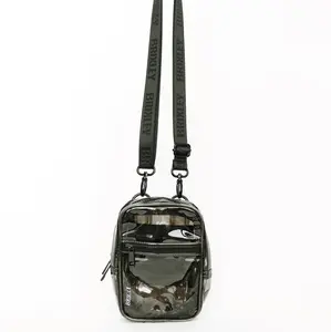 Black Clear Tint Crossbody Sling