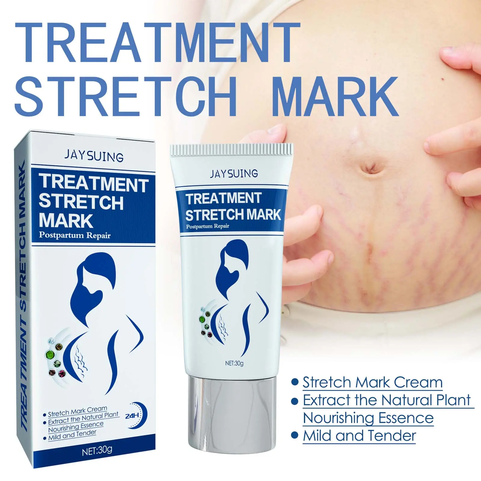 Jaysuing Pregnancy Care Cream — Body cream that helps reduce postpartum stretch marks