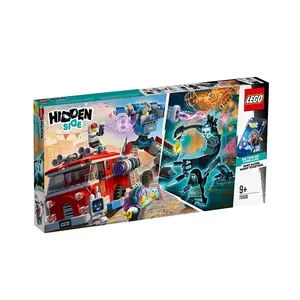 LEGO 70436 Hidden Side Phantom Fire Truck 3000 , Augmented Reality Fire Truck Toy, App-Driven Ghost-Hunting Kit, Includes a Mecha Robot, 5 Minifigures and a Harbingr Figure