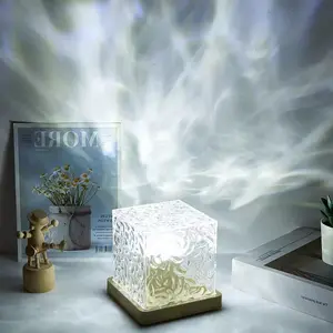 Valentine's Day gift, One FireFlower Lamp Ambient Lighting for Bedroom,Teenage gift, Cool Things Water RippleLamp,Dimmable+Remote+Timer Space Projector Gifts for Women Who HaveEverything,Pink Roses Romantic BedroomDecor