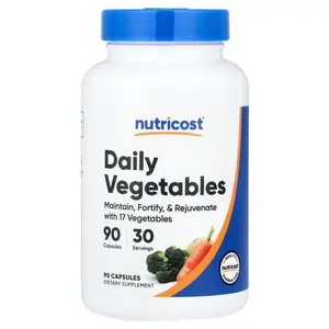 Nutricost Daily Vegetables, 90 Capsules