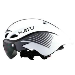 New Yumaj Winger Ii Road Bike Helmet, Cycling Sunglasses Tt Short Tail Racing Adult Helmet, Safety Bicycle Sports Helmet, Sports Protective Gear
