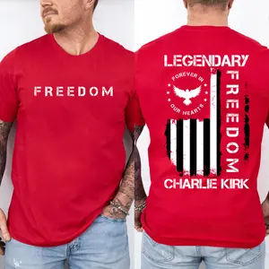 Legend C.K. Forever In Our Hearts Shirt, USA Flag Graphic 2 Sides T-Shirt, Wear Red On October 14th Shirt, Memorial Tribute Unisex Sweatshirt, Gift Birthday