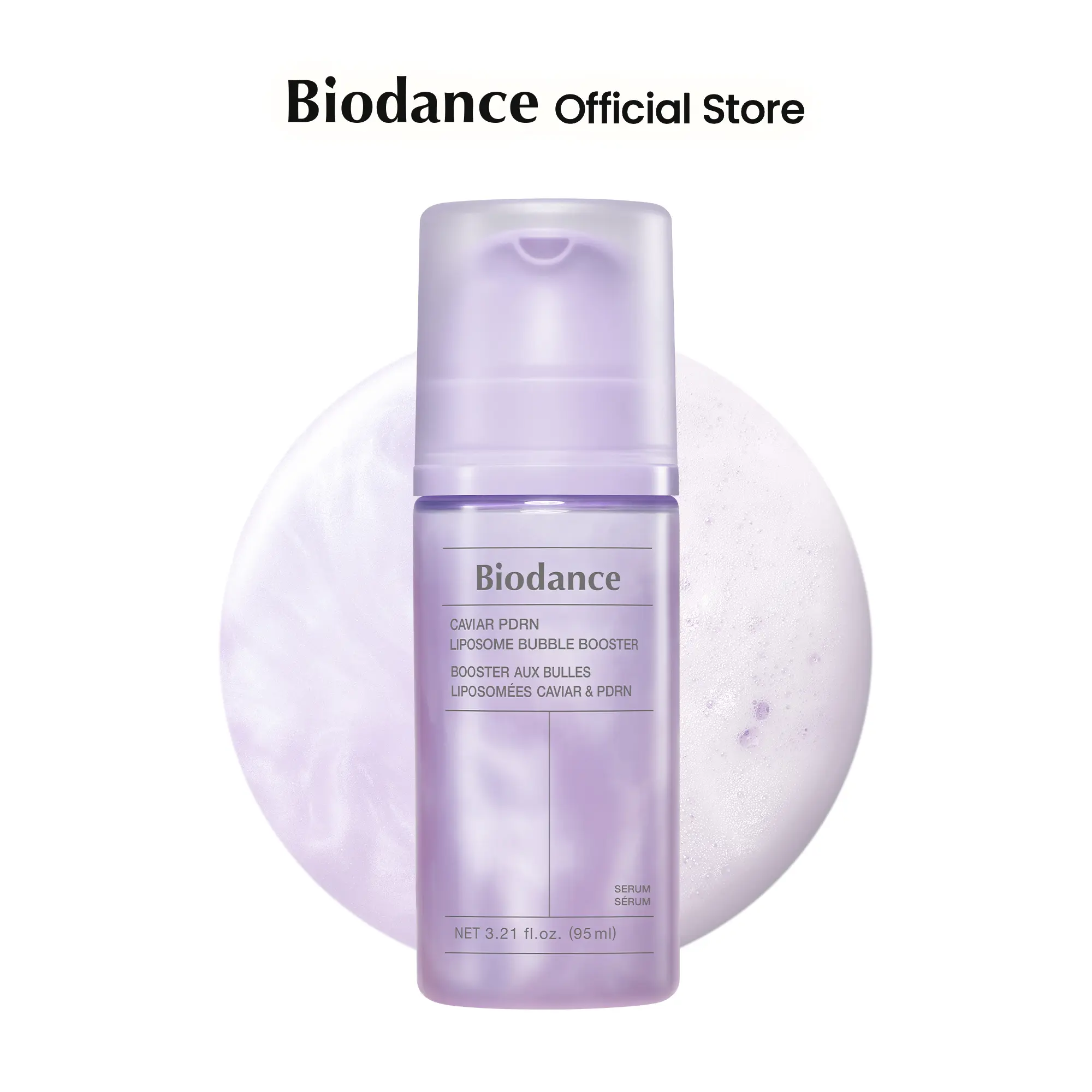 [Biodance Official] Caviar PDRN Liposome Bubble Booster | Micro-Bubble Foam Essence for Dull & Weakened Skin, Deep Nourishing, Radiant Glow, Makeup Prep, Korean Skin Care