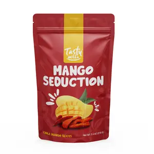 Tasty Milla | Mango Seduction | Sweet and juicy mango slices enchilado with chile and chamoy | 210 grs Snack Snack