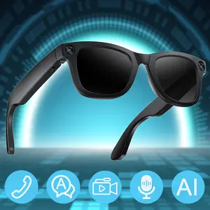 Smart Glasses with HD Camera, Wireless Earphones, Phone Call & Video Recording, 1080P Resolution, Rechargeable Battery, Lightweight Design, Multifunctional Smart Glasses, Smart Eyewear