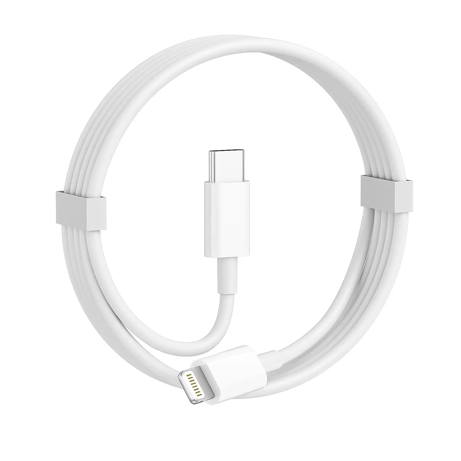 20W PD Fast Charger Cable, USB-C to Lightning for iPhone 14-8 Plus/iPad/PC Sync, Type C Charging, Fast Charging Cables