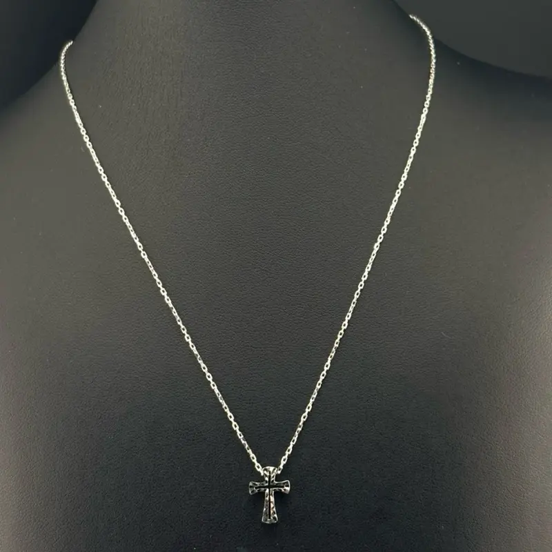 925 Sterling Silver Necklace, 18-in Classic Fine Jewelry for Daily Wear
