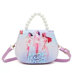 Cute Anime Witch Crossbody Shoulder Bag for Women Purse Coin Purse Trendy Street Style Casual Kpop Hot Item