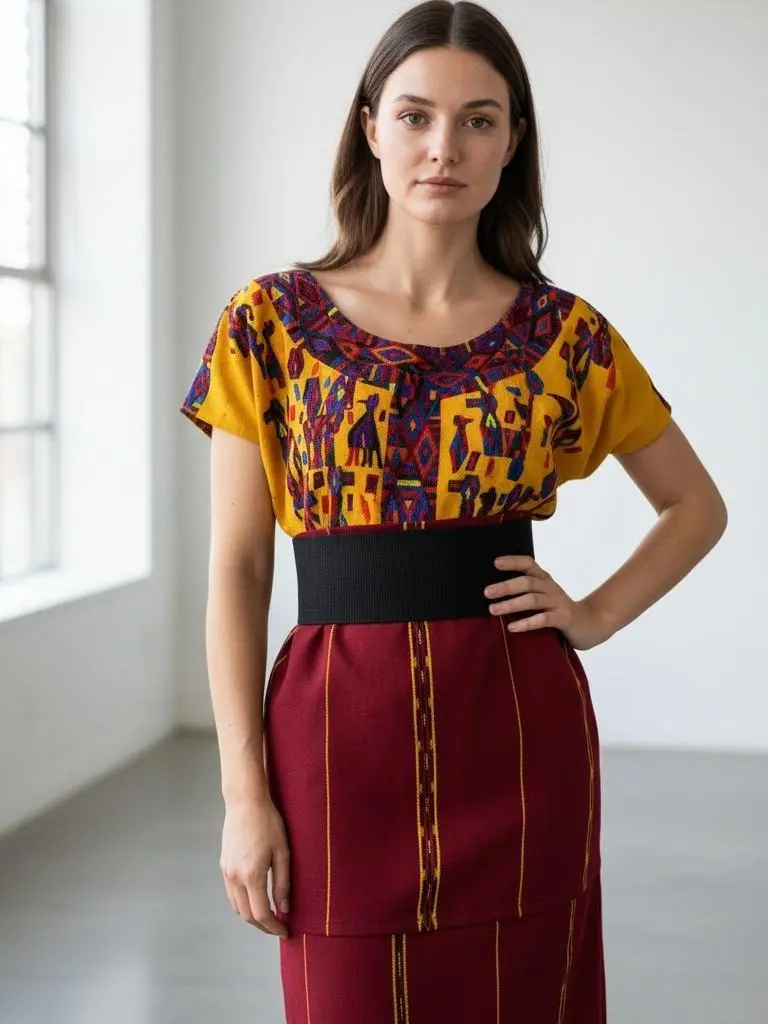 Traje  típico completo de Nebaj