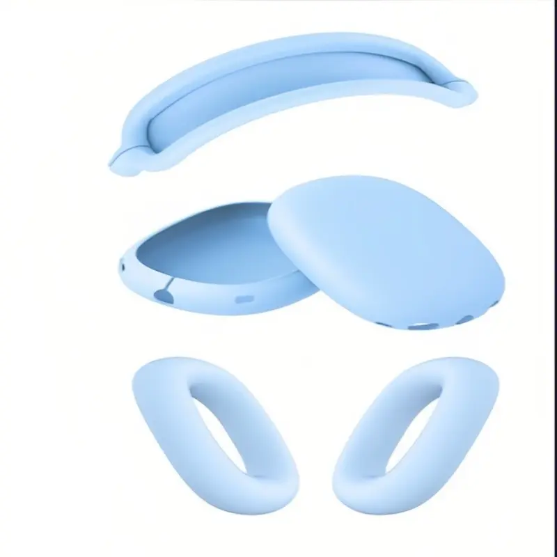 Tpu Headphone Case for Apple AirPods Max, Headset, Durable Silicone Protective Cover against Scratches, Ear Cushion Protector, Compatible with AirPods Max Accessories, Protection