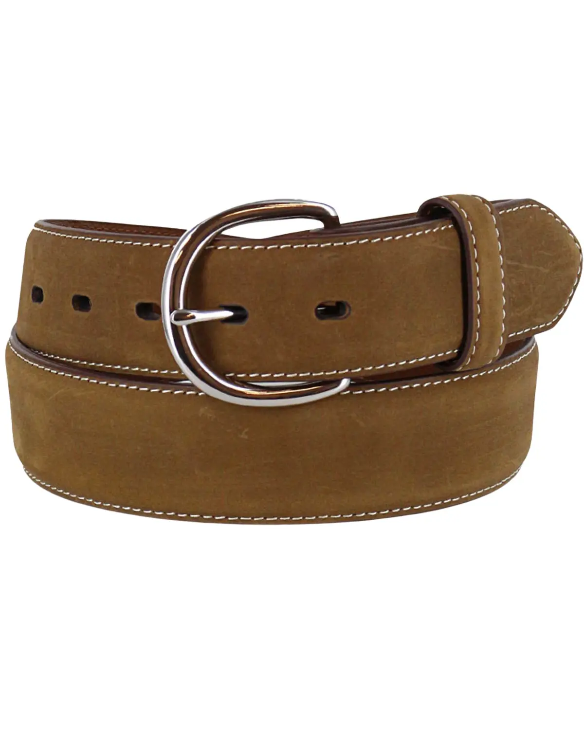 Leegin Men's Silver Creek Men'S Billet Overlay Western Belt - 53709