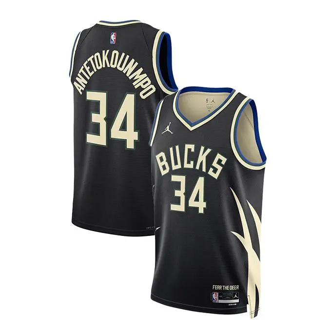 Jordan 2022 Statement Edition Giannis Antetokounmpo Milwaukee Bucks Swingman Jersey