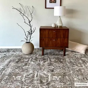 Hera Flat Pile Washable Rug