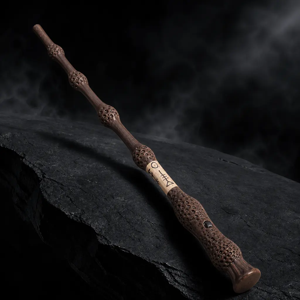Resin Magic Wand Toy, Mystical Fantasy Wizard Wand Prop, Exquisite Handcrafted Cosplay Accessory, Fun Interactive Play Toy, Ideal Collectible Gift for Toys & Hobbies Enthusiasts, Perfect for Role Play Party Decoration