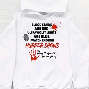 True Crime funny murder shows shirt, crewneck or hoodie!