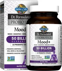GOL Dr. Formulated Probiotic Acidophilus Mood+ 50 Billion CFU 60 Caps BB 07/25