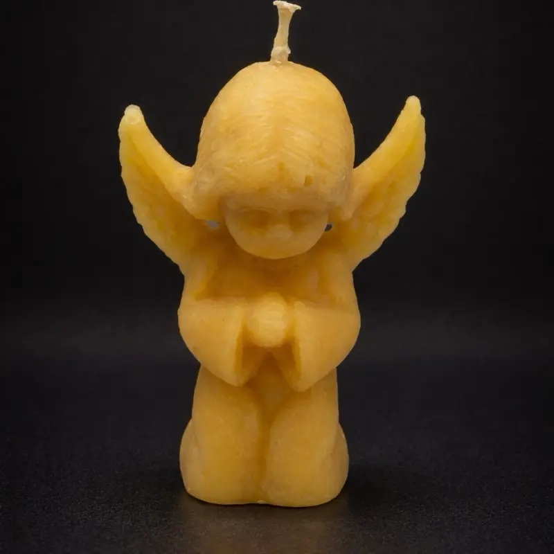 Beeswax Decorative Angel Candle