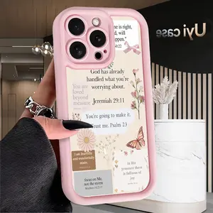 God’s Plan for You Soft Case for  iPhone 16 16e 17 Air 15 14 13 12 11 Pro Max Plus X XS Shockproof Drop Protection Rugged Durable Silicone Cover