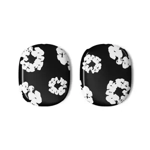 Monochrome Floral Pods AirPod Max Cases | Black White Floral Headphone Covers