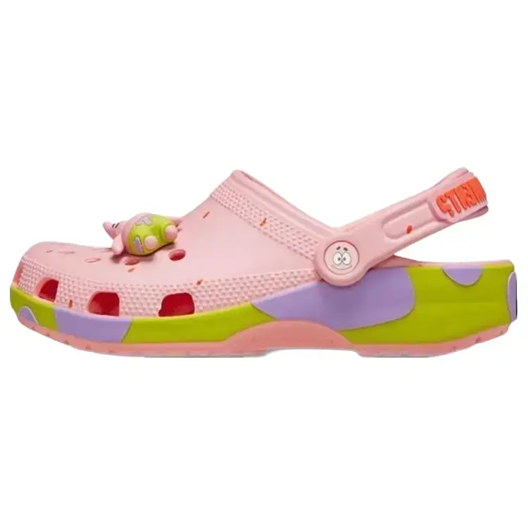 Crocs Classic Clog in Patrick Star x SpongeBob SquarePants, Featuring an Exclusive Collaboration Design and Lightweight Croslite Cushioning for All-Day Comfort, Clogs, Casual Lifestyle