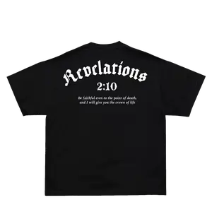 Revelations 2:10 T-Shirt - Black