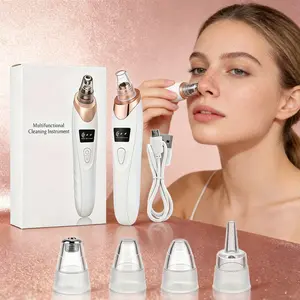 USB Rechargeable Pore Cleanser, Multifunctional Facial & Nose Cleaning Device, Deep Pore Cleaner for Men & Women, Ideal Mother's Day Gift WIFI Blackhead Remover